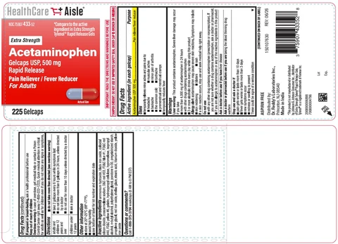 Acetaminophen Extra Strength 포장