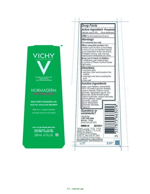 Vichy Laboratoires Normaderm Phytoaction Daily Deep Cleansing 포장