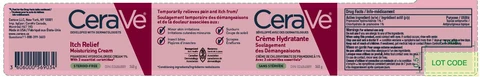 CeraVe Developed with Dermatologists Itch Relief Moisturizing 포장