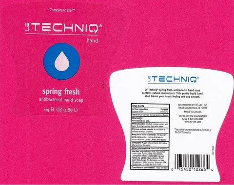 LE TECHNIQSPRING FRESH packaging