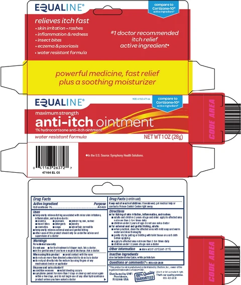 equaline anti itch packaging