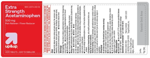 342R Acetaminophen 500 mg 100ct_LBL342R Acetaminophen 500 mg 100ct_LBL