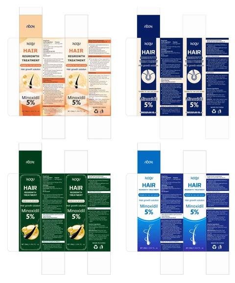 HOQU Hair growth solution packaging