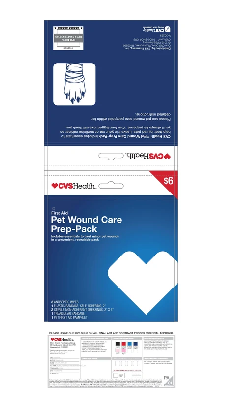 CVS Pet Wound Care Prep-Pack 포장