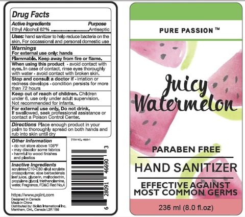 Hand Sanitizer 포장
