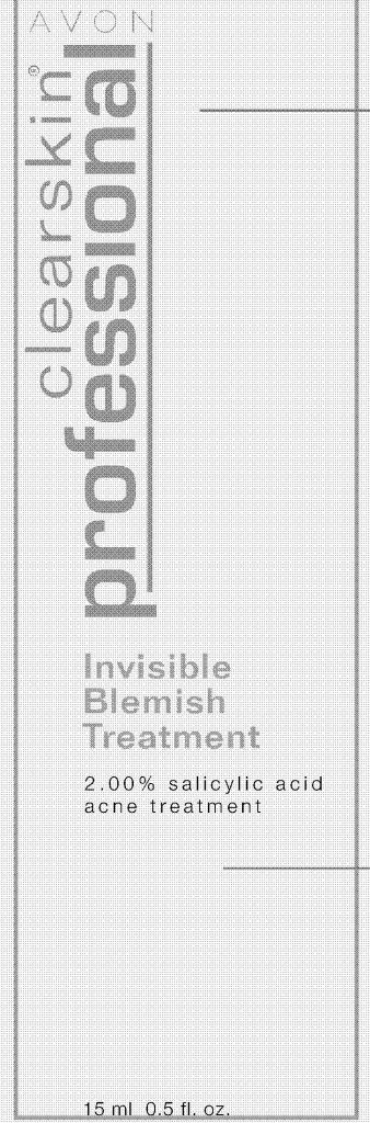 CLEARSKIN PROFESSIONAL INVISIBLE BLEMISH TREATMENT packaging