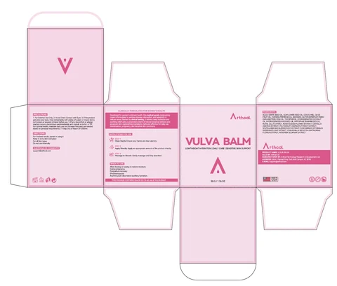 Arthcal VULVA BALM 포장