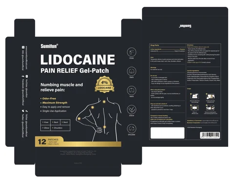 LIDOCAINE PAIN RELIEF Gel-Patch packaging