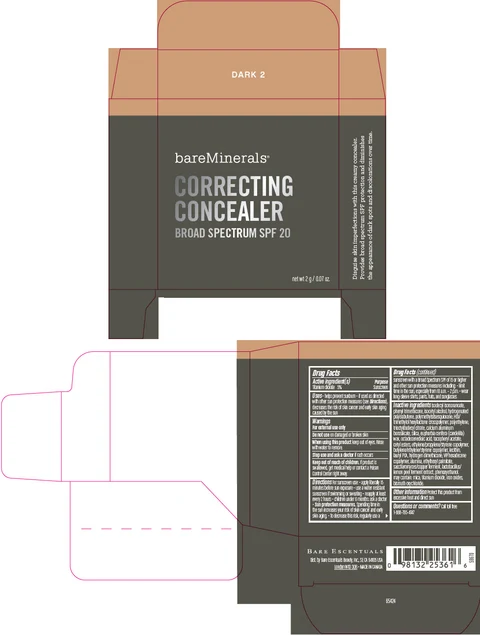 BAREMINERALS SPF 20 CORRECTING CONCEALERDark 2 / BAREMINERALS SPF 20 CORRECTING CONCEALERDeep 2 포장