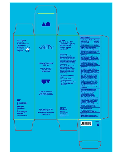 Ultra Violette Vibrant Screen Broad Spectrum SPF 50 포장