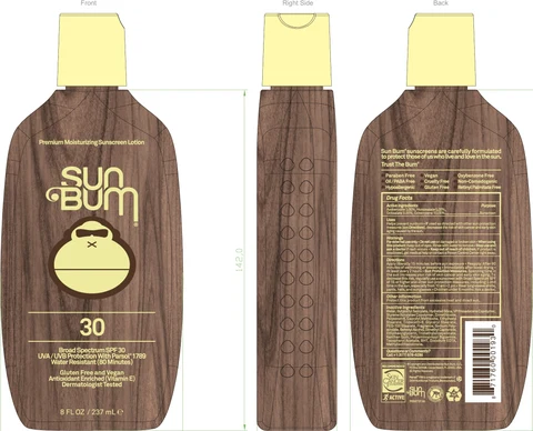 Sun Bum SPF 30 Premium Moisturizing Sunscreen 포장