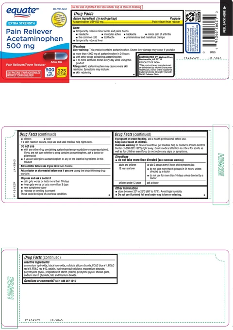 Acetaminophen Extra Strength 포장