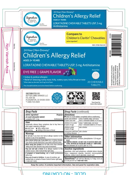 CHILDRENS LORATADINE 포장