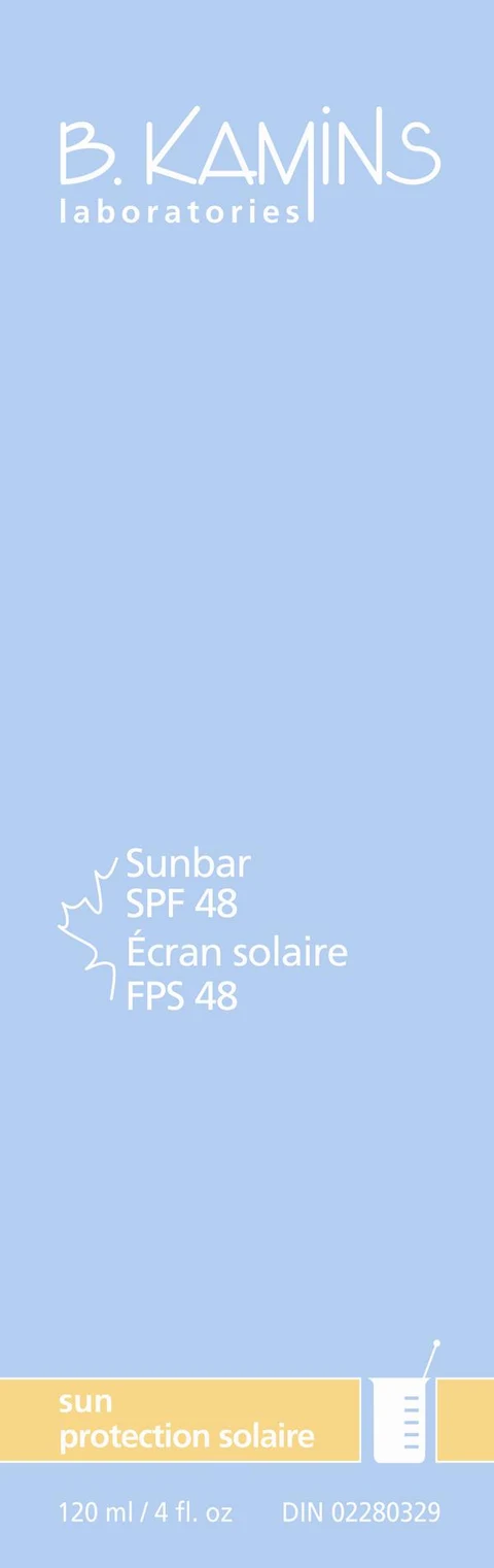 Sunbar SPF 48 포장