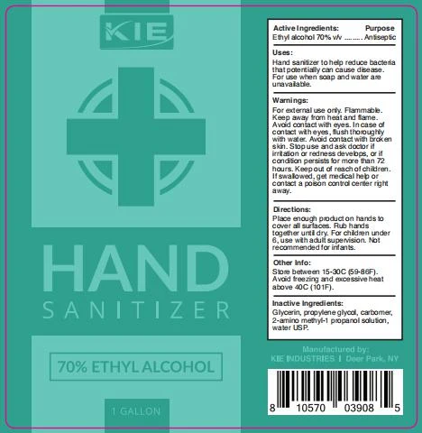 Hand Sanitizer packaging
