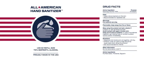 Hand Sanitizer 포장