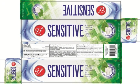 SENSITIVE ANTI-CAVITY 포장