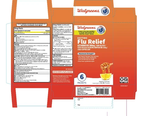 WALGREEN Daytime Multi Symptom Flu Relief Max Strength 포장
