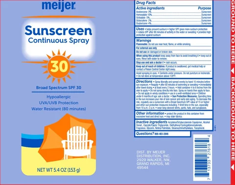 Sunscreen SPF 30 포장