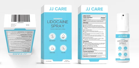 LIDOCAINE packaging