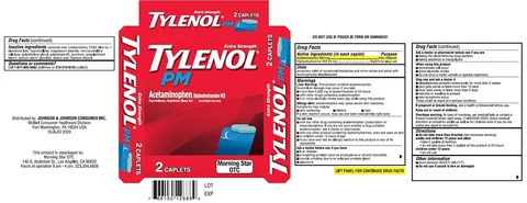 Tylenol PMExtra Strength 포장