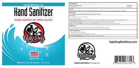 Hand Sanitizer packaging