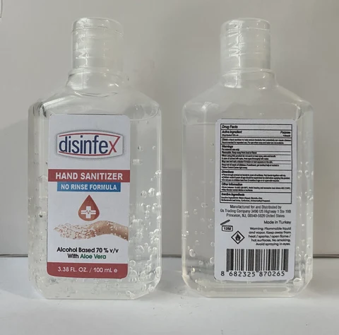 DISINFEX 포장