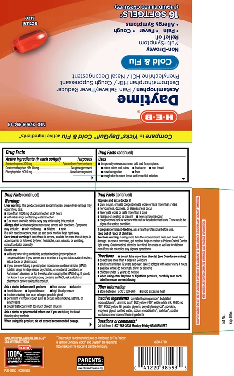 Cold and Flu ReliefDaytime 포장