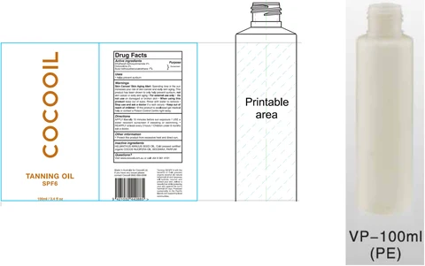 COCOOIL SPF 6 packaging