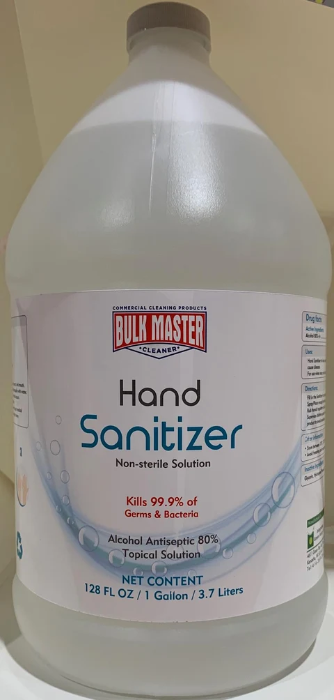 Hand Sanitizer packaging