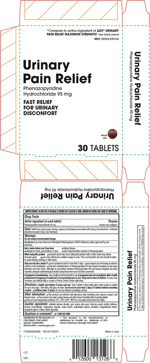 Urinary Pain Relief 포장