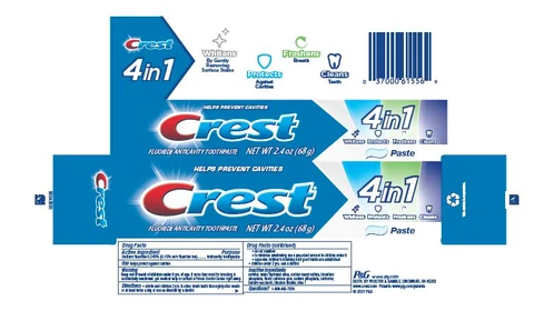 Crest4in1 포장