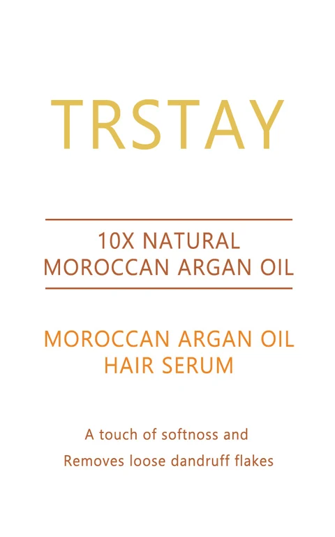 Trstay Moroccan Argan Oil Hair Serum 포장