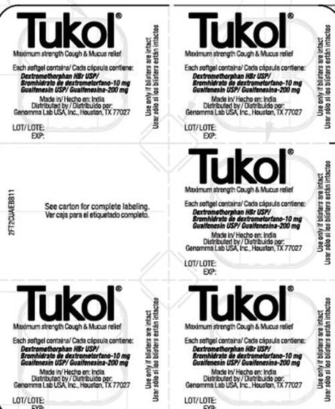 AptaPharma TukolMS1 Label