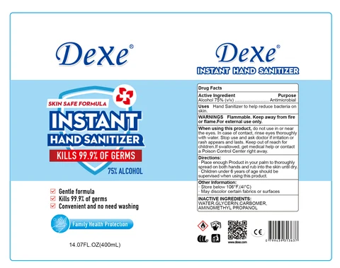 400 ml label