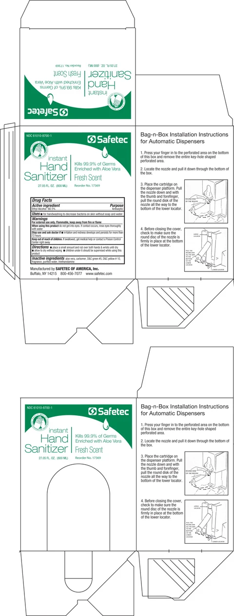 Instant Hand Sanitizer packaging