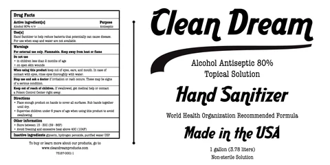 Hand Sanitizer packaging