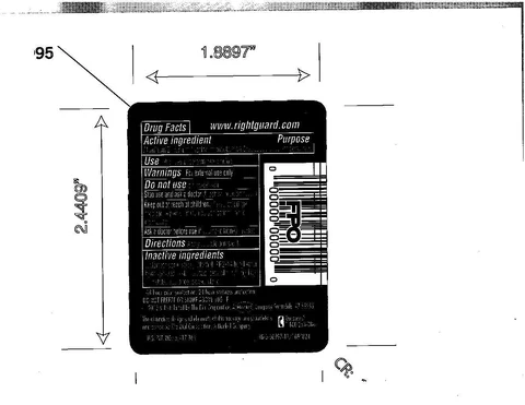 Right Guard SportTriathlon packaging