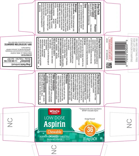 Low Dose Aspirin packaging