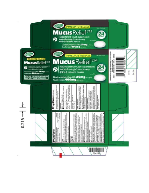 Cough Mucus Relief DM 포장