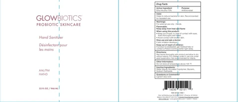 Hand Sanitizer AM/PM Hand packaging