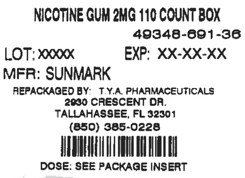 Sunmark Nicotine 포장