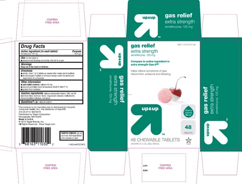 up and up extra strength gas relief chewables Extra Strength 포장