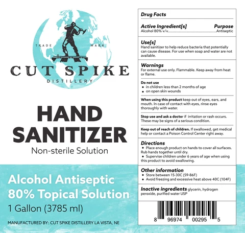 Cut Spike Hand Sanitizer 포장