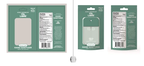 Smart Care Luxury Hand Sanitizer Zen and Zest 포장