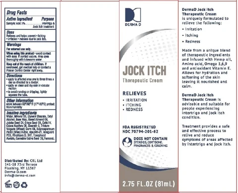 DermaD JOCK ITCH Therapeutic 포장