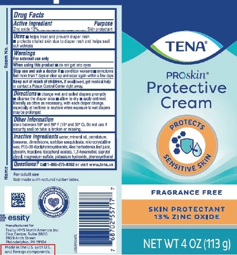 TENA Proskin protective cream 포장