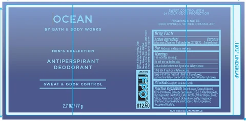 Bath and Body WorksOcean 포장