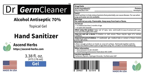 Hand Sanitizer packaging