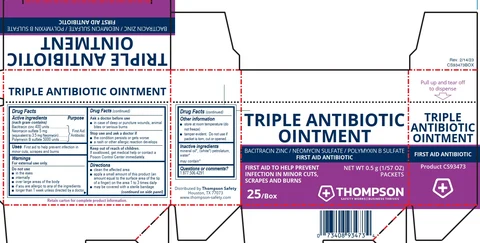 Thompson Triple Antibiotic packaging